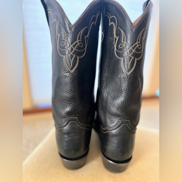 Black Tony Lama Boots - Picture 4 of 5